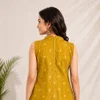 K 1058 By Naisha Dhabu Cotton Kurti With Bottom
